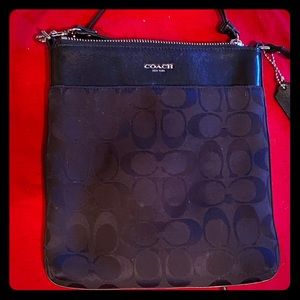 Coach cross body pouch